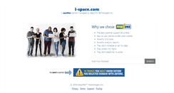 Desktop Screenshot of i-space.com
